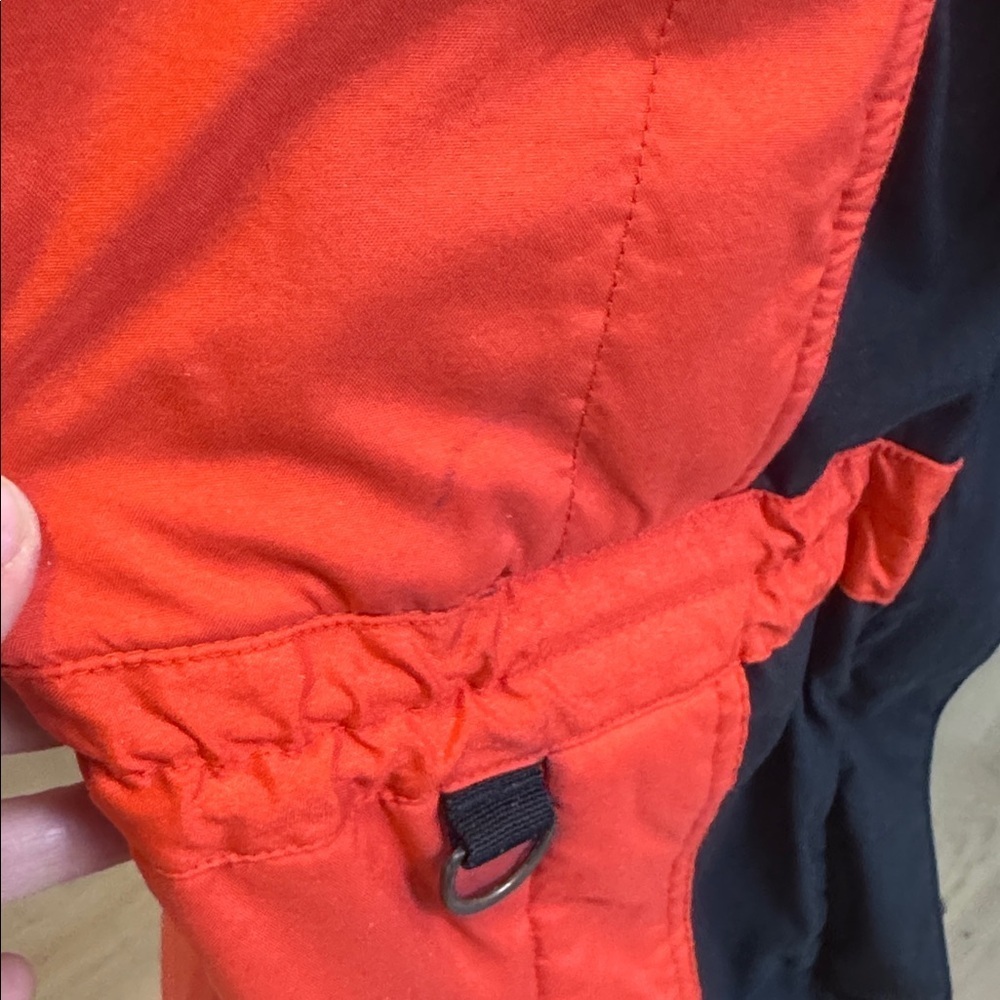 Rare Vintage The North Face Extreme Gear Orange and Black Pull Over Jacket XL - Picture 10 of 10